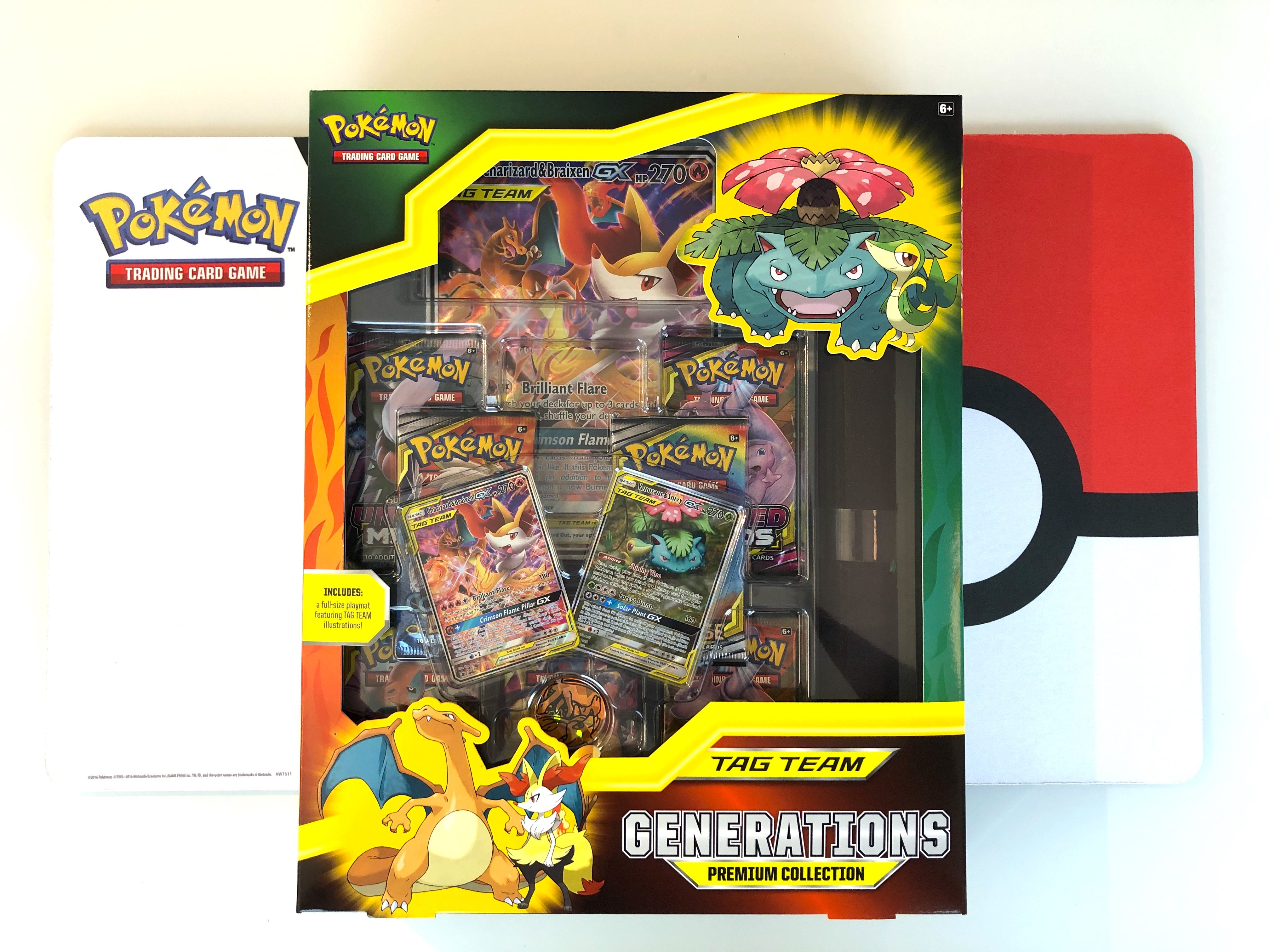 Tag Team Generations Premium Collection Mit Extra Pokémon Tcg